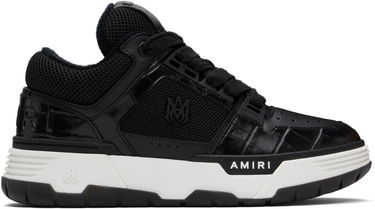 Кецове и обувки AMIRI AMIRI Croc Debossed MA-1 Черно | AMFOSR1172, 0