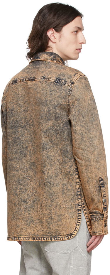 Риза Stella McCartney Stella McCartney Denim Shirt Кафяво | 6040903SOH82, 2