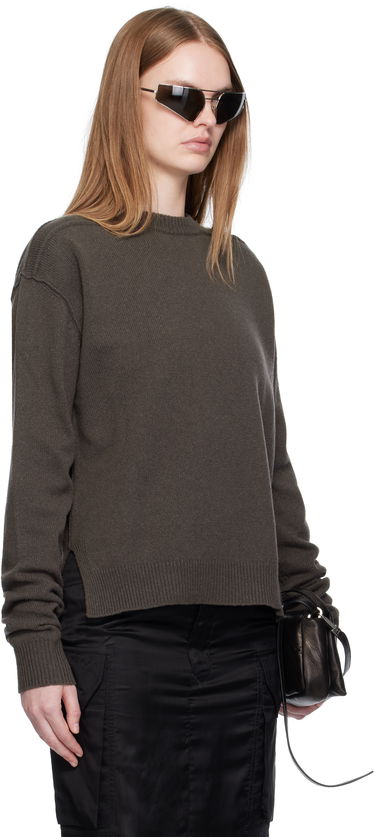Пуловер Rick Owens Rick Owens Concordians Round Neck Sweater Бежово | RP02E4679 WSBR, 4