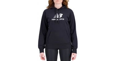 Суитчър New Balance Essentials Stacked Logo Hoodie Черно | wt31533-bk, 1