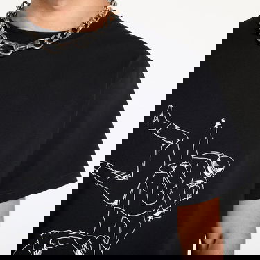 Тениска HELIOT EMIL Shelter Printed T-Shirt Черно | PREAW24_M_09_125_BLK01, 4