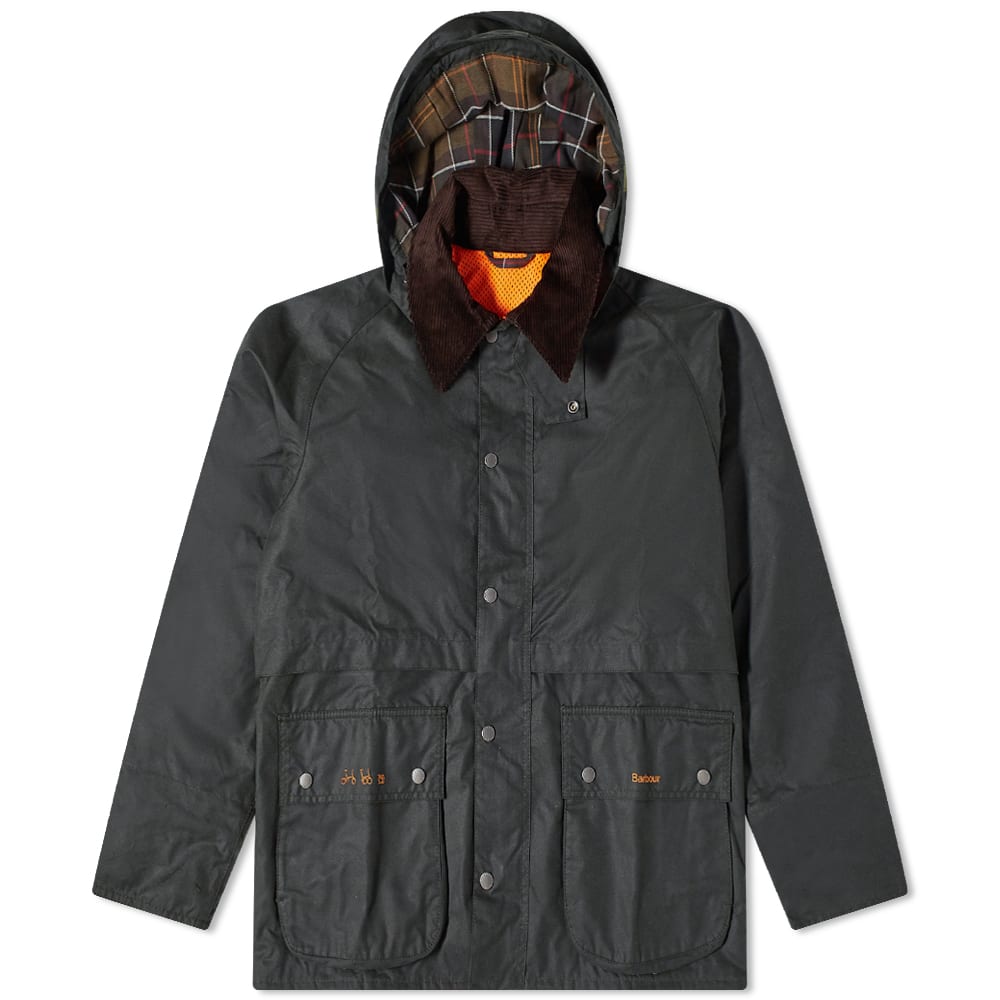 Яке Barbour x Brompton Bromdale Wax Jacket Черно | MWX2048SG51, 0