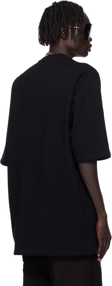 Тениска Rick Owens Rick Owens Concordians Jumbo T-Shirt Черно | RU02E1249 JTC, 2