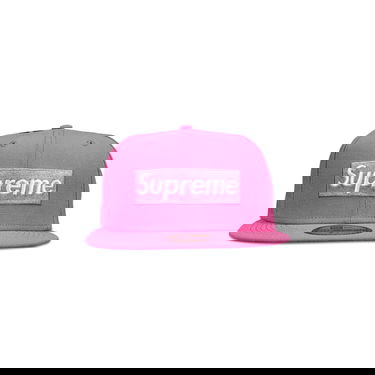 Шапка с козирка Supreme New York Yankees x Box Logo New Era Розово | FW21H35 PINK, 1