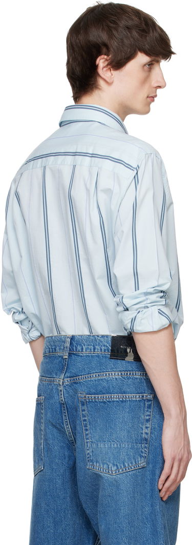 Риза MAISON KITSUNÉ Maison Kitsuné Relaxed Shirt Синьо | MM00403WC5029, 2