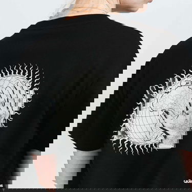 Тениска DAILY PAPER Hosten Globe Tee Черно | 076302, 2