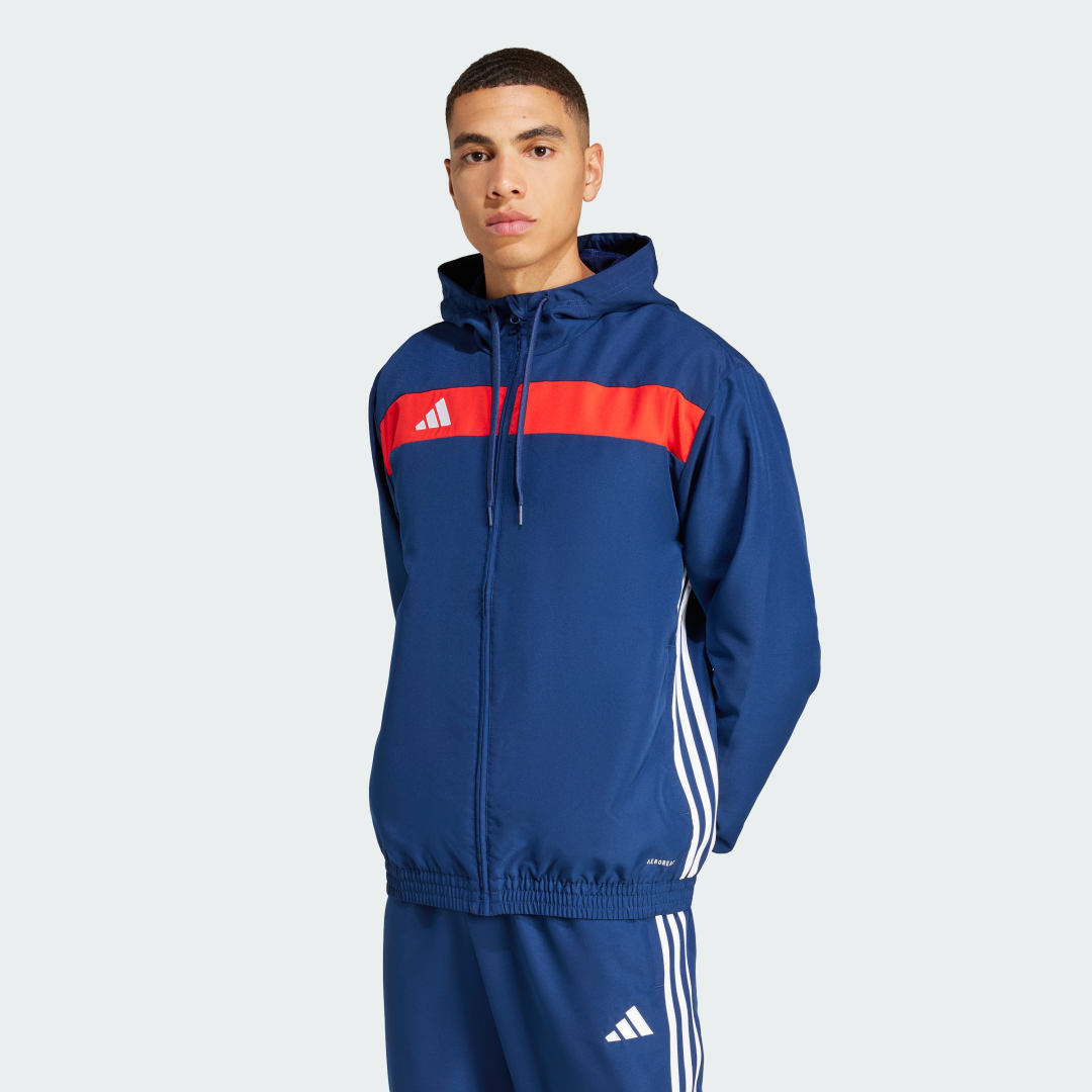 Ветровка adidas Performance Tiro 25 Essentials Woven Jacket Синьо | JC5436, 0
