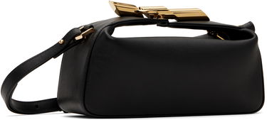 Дамска чанта LANVIN Lanvin Haute Séquence Leather Shoulder Bag Черно | LW-BGBE01-PIEN-P25, 2