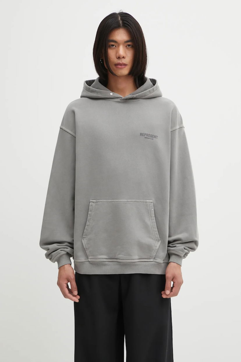 Суитчър Represent Clo Represent England Legacy Hoodie Сиво | MLM100374