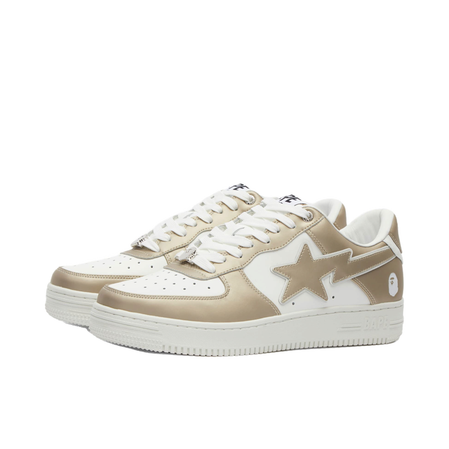 A Bathing Ape Men's BAPE STA #4 M1 Sneakers in Beige, Size UK 6 | END. Clothing