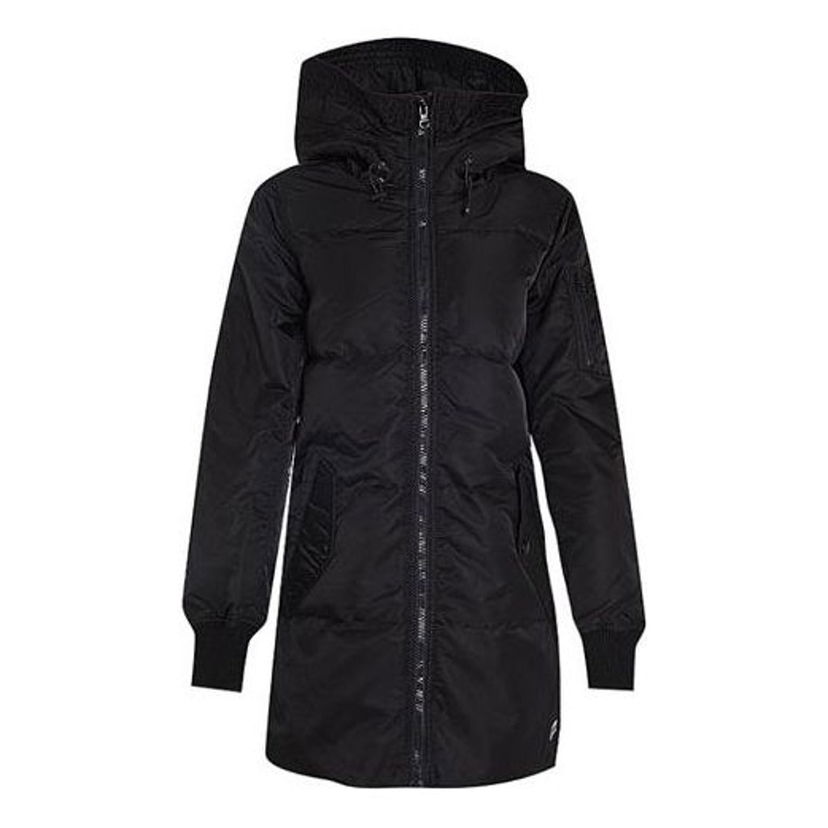 Парка Converse Long Down Jacket Черно | 10003240-A02