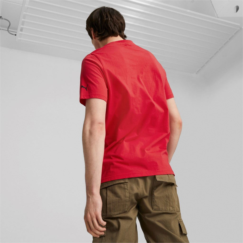 Тениска Puma Race Tonal Big Shield Tee Червено | 620951-02, 1