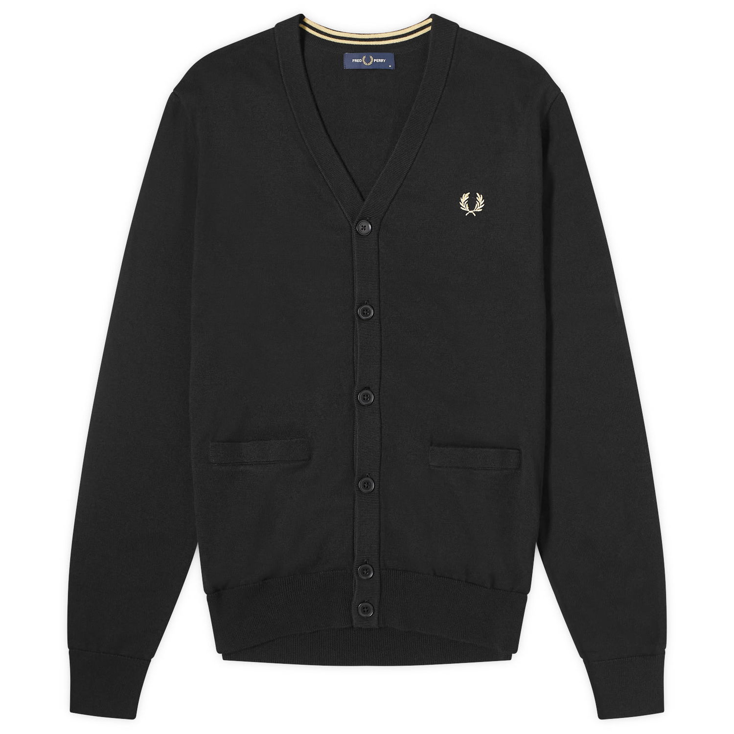 Пуловер Fred Perry Merino Черно | K9551-198, 0