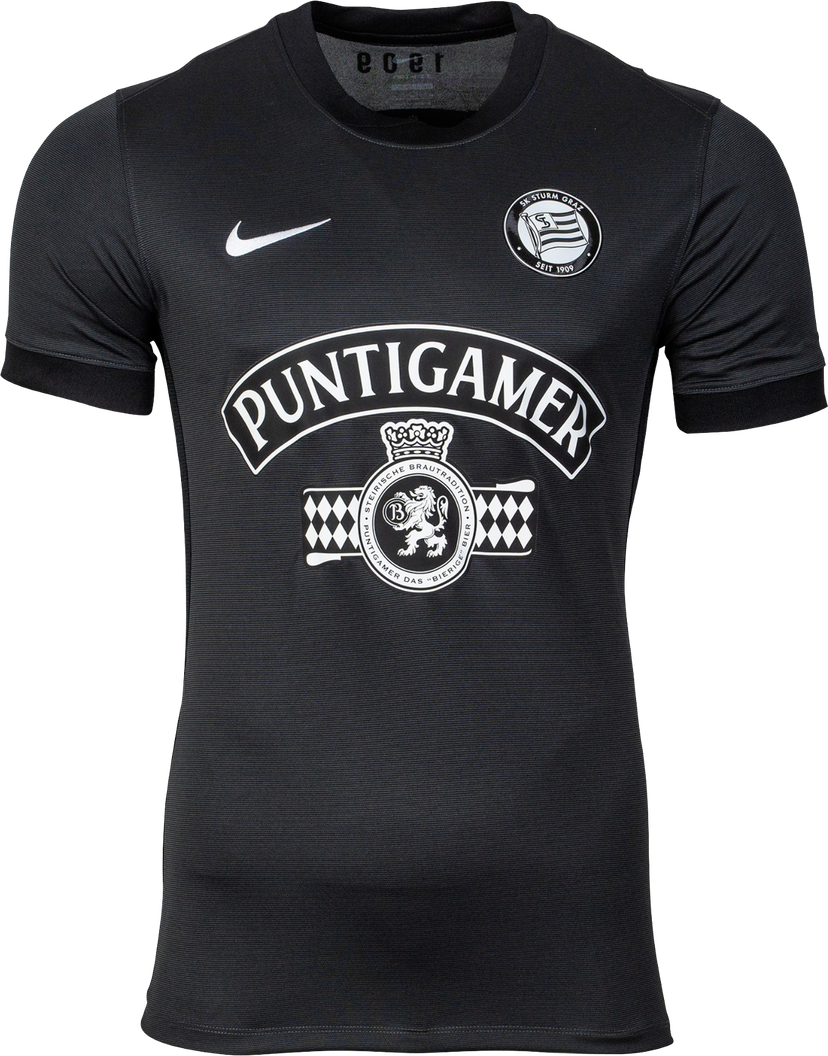 Фланелка Nike Nike SK Sturm Graz Home Jersey 2025/26 Черно | stgfz9327-010