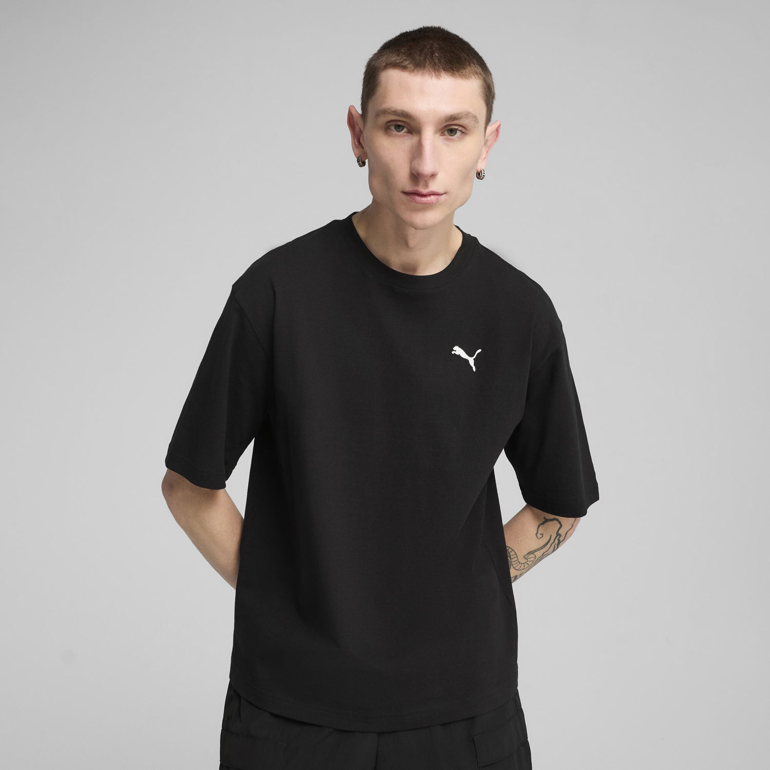 Тениска Puma WARDROBE ESS Boxy T-Shirt Черно | 629645_01, 0