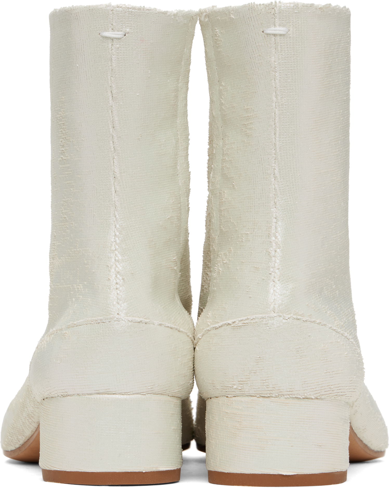 Кецове и обувки Maison Margiela Maison Margiela Tabi Ankle Boots Бяло | S58WU0273 P8159, 1