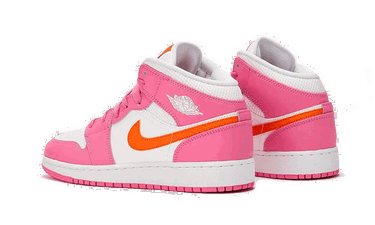 Кецове и обувки Jordan Air Jordan 1 Mid "Pinksicle Orange" GS Розово | DX3240-681, 2