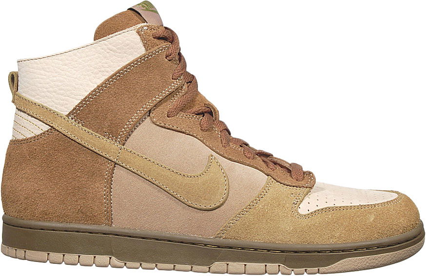 Кецове и обувки Nike Dunk High No Liner Wheat Бежово | 311296-131, 0