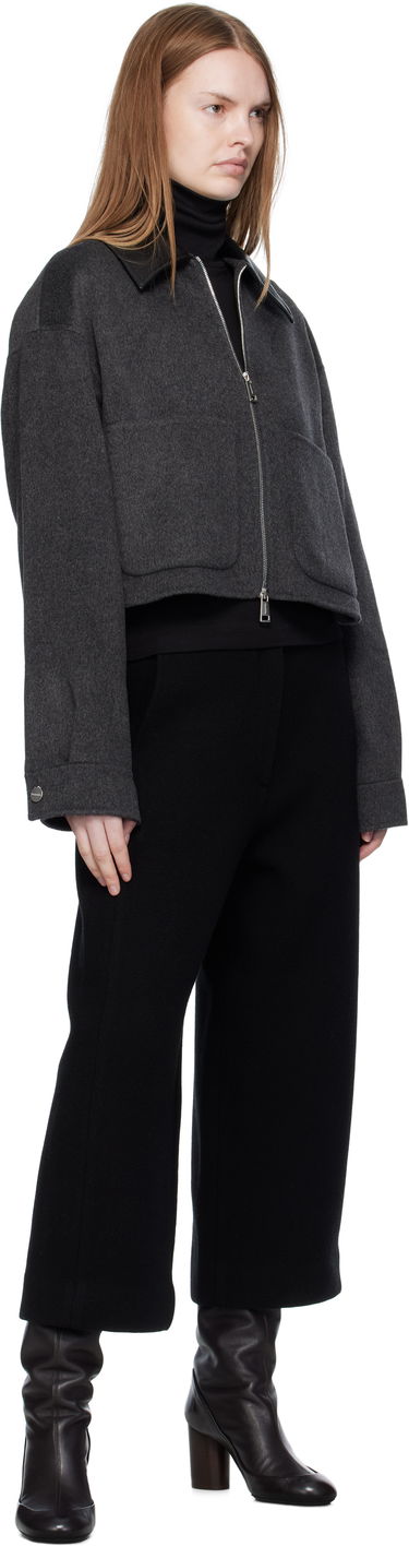 Яке Nanushka Nanushka Phebe Cropped Jacket Сиво | NW25PFJK12294, 3