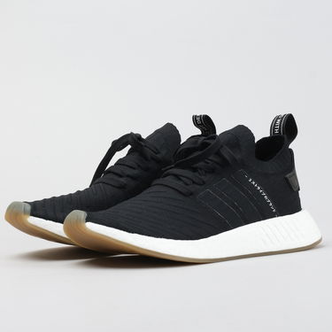 Кецове и обувки adidas Originals NMD_R2 Primeknit "Japan Black Gum" Черно | BY9696, 1