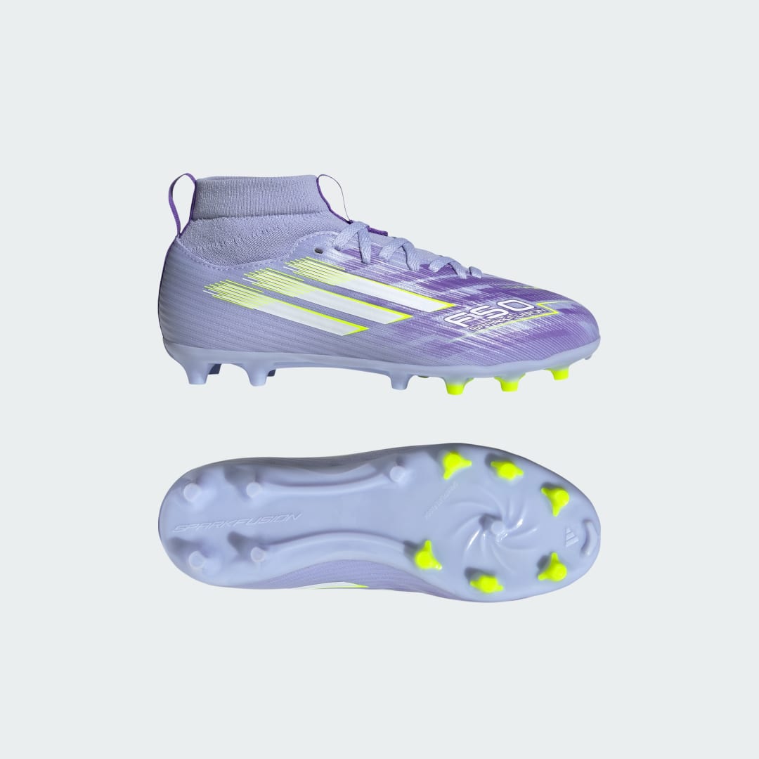 Кецове и обувки adidas Performance F50 Sparkfusion League Лилаво | JR3959, 0