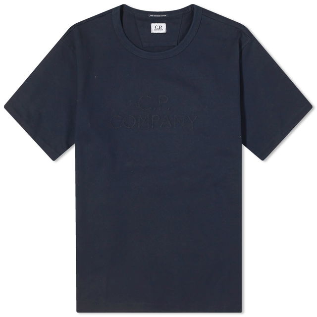 30/2 Mercerized Jersey Twisted Logo T-Shirt