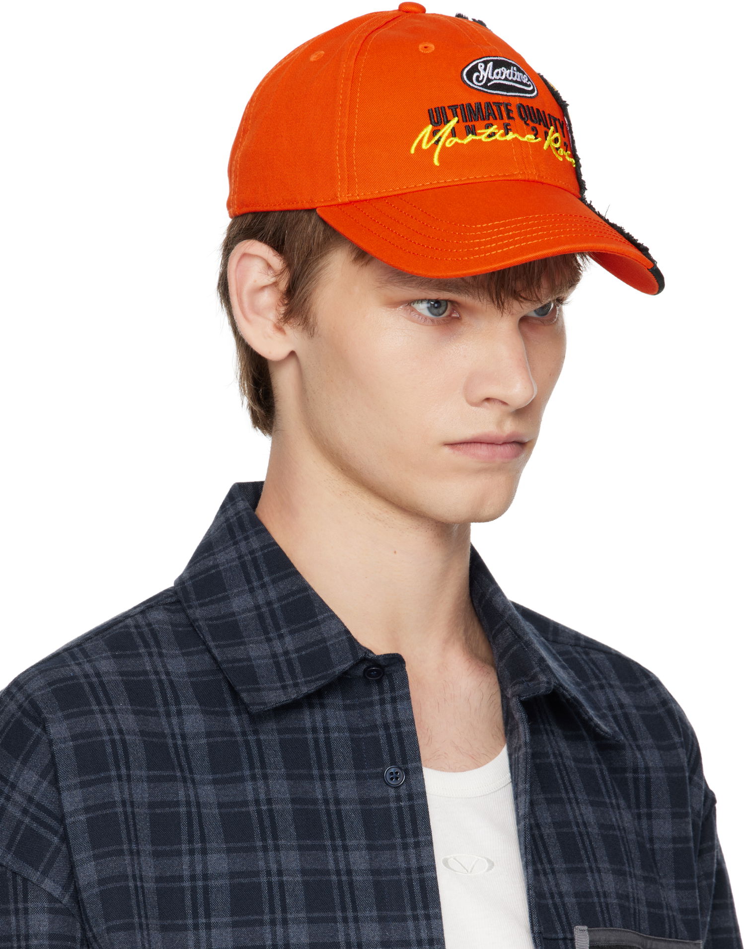 Шапка с козирка Martine Rose Martine Rose Collage Baseball Cap Оранжево
 | 1217WP13200, 1