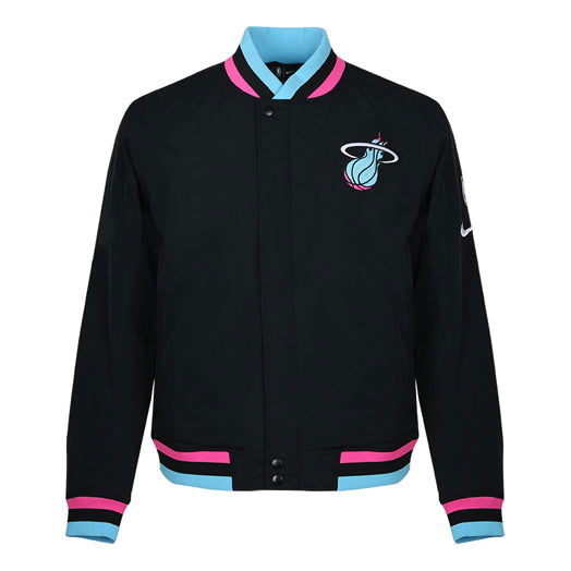 Яке бомбър Nike NBA Miami Heat Jacket Черно | AH5285-010, 0