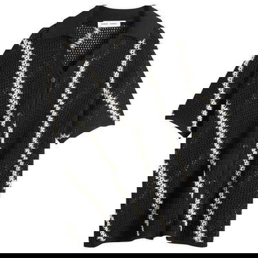 Пуловер Samsoe Samsoe Samsøe Samsøe Saisha Knitted Polo Shirt Черно | F24200030-CLR001600, 0
