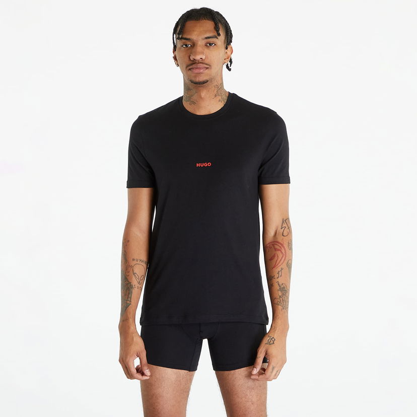 Тениска BOSS T-Shirt & Boxer Brief Black Черно | 50492687-003