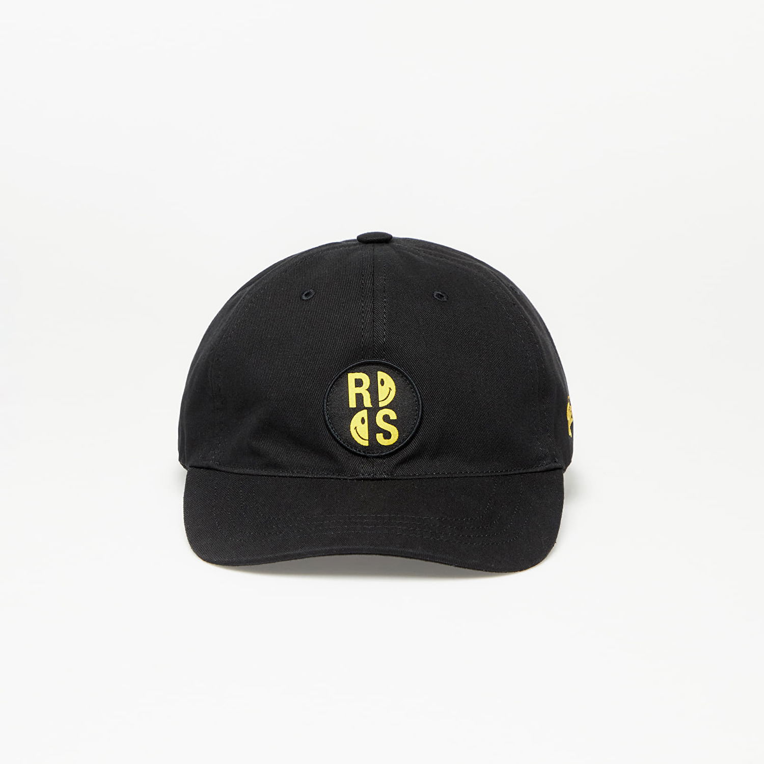 Шапка с козирка RAF SIMONS Cap With Rs-Smiley Badge Черно | 224-936-10000-0099, 0