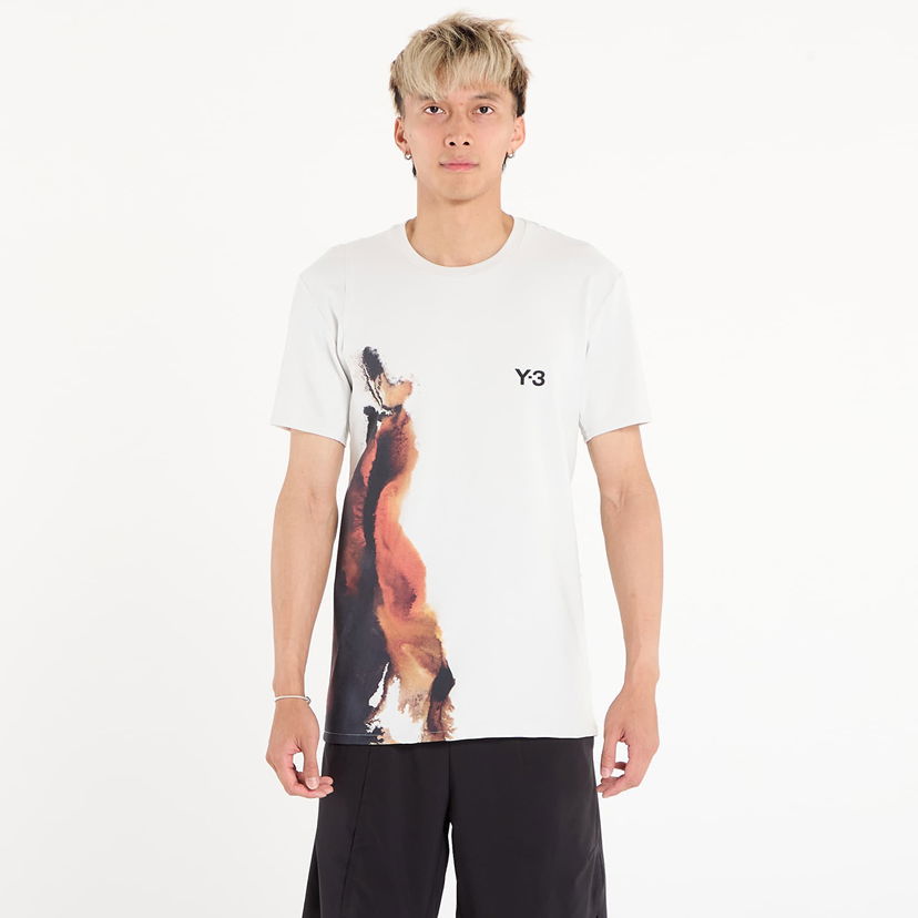 Тениска Y-3 Y-3 Flft Graphic T-Shirt Бяло | JN2990