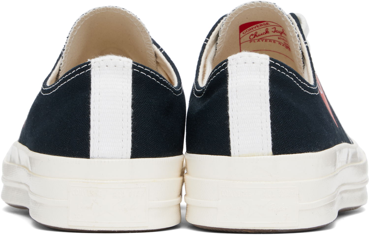 Облекло Comme des Garçons COMME des GARÇONS PLAY Chuck 70 OG Single Heart Тъмно синьо | AZ-K128-001, 1