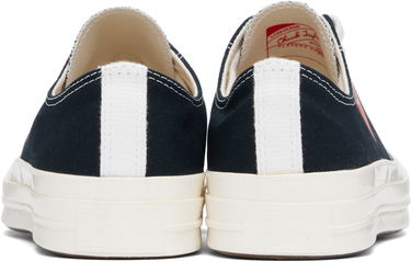 Облекло Comme des Garçons COMME des GARÇONS PLAY Chuck 70 OG Single Heart Тъмно синьо | AZ-K128-001, 1