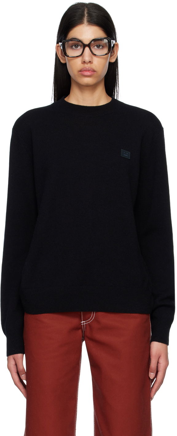 Пуловер Acne Studios Patch Sweater Черно | C60042-, 0