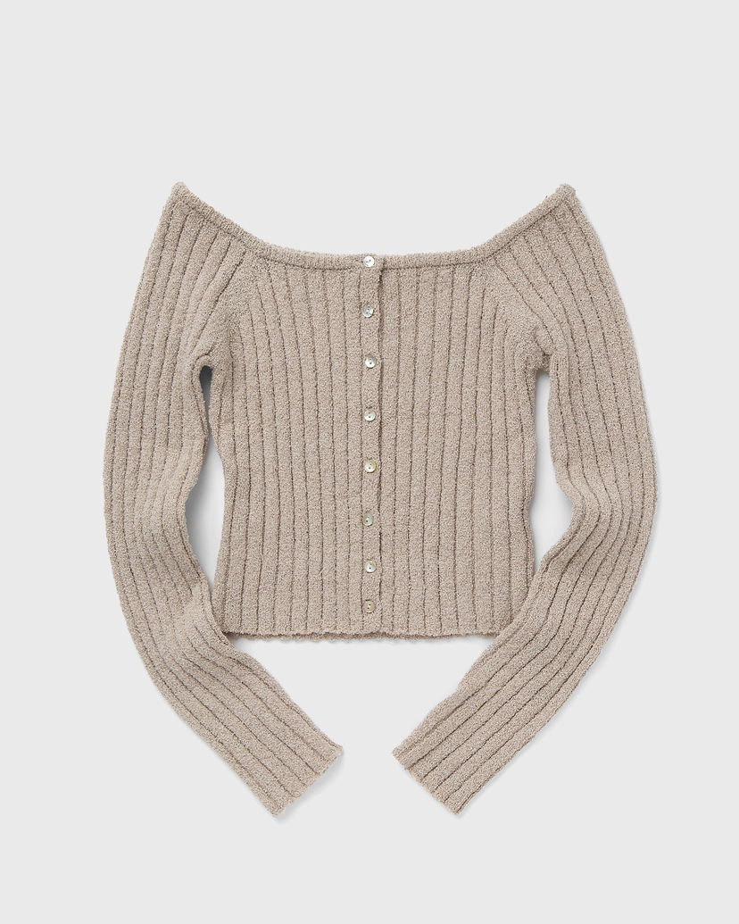 Пуловер envii ENSERVE OS LS KNIT 7123 Бежово | E24200006-OATMEAL