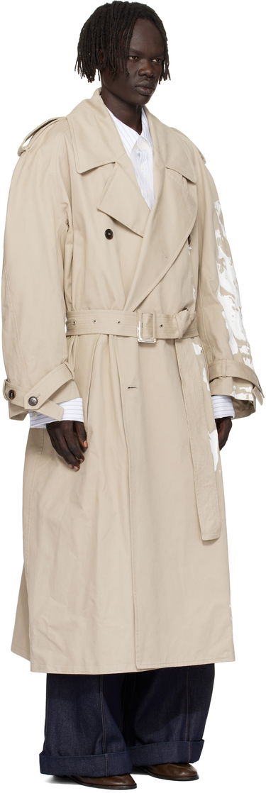 Тренчкот HED MAYNER Hed Mayner Painted Trench Coat Бежово | HMMB10004S-HB180, 1
