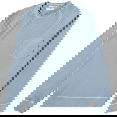 Суитчър Officine Générale Chris Pigment Dyed Crew Sweat "Storm Blue" Синьо | W23MSWT253PRE-BLU, 0