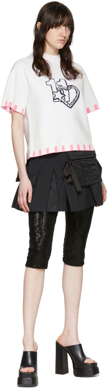 Пуловер We11done We11done Viscose Knit Top Бяло | WD-KT1-22-641-W-PK, 3
