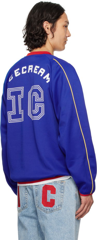 Пуловер BBC IceCream ICECREAM Football Long Sleeve Jersey T-Shirt Синьо | IC25140, 2