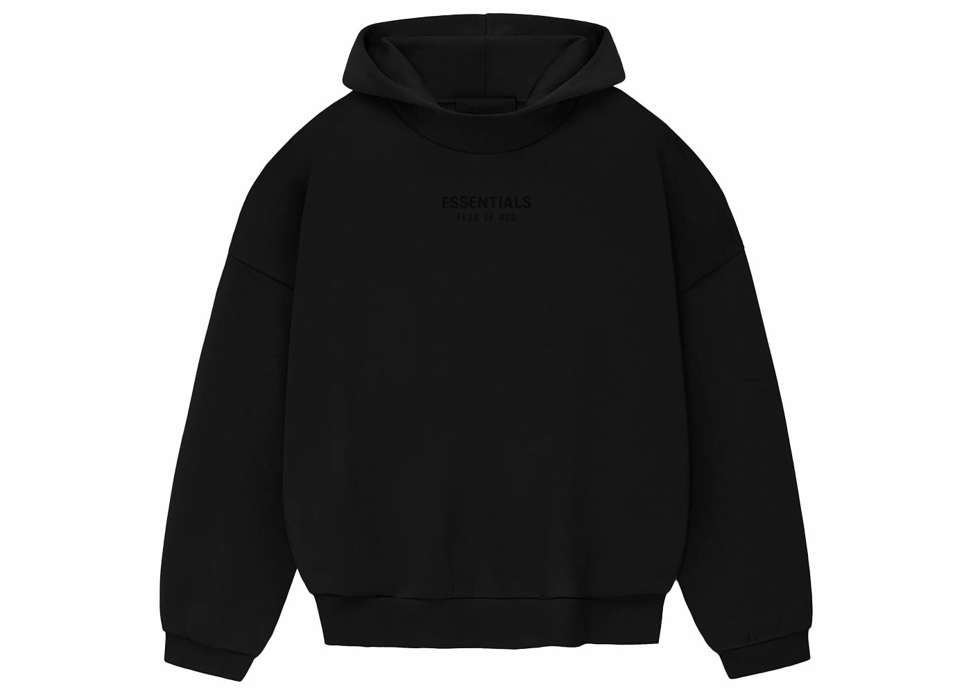 Суитчър Fear of God Essentials Hoodie Jet Black Черно | 192BT232050F, 0