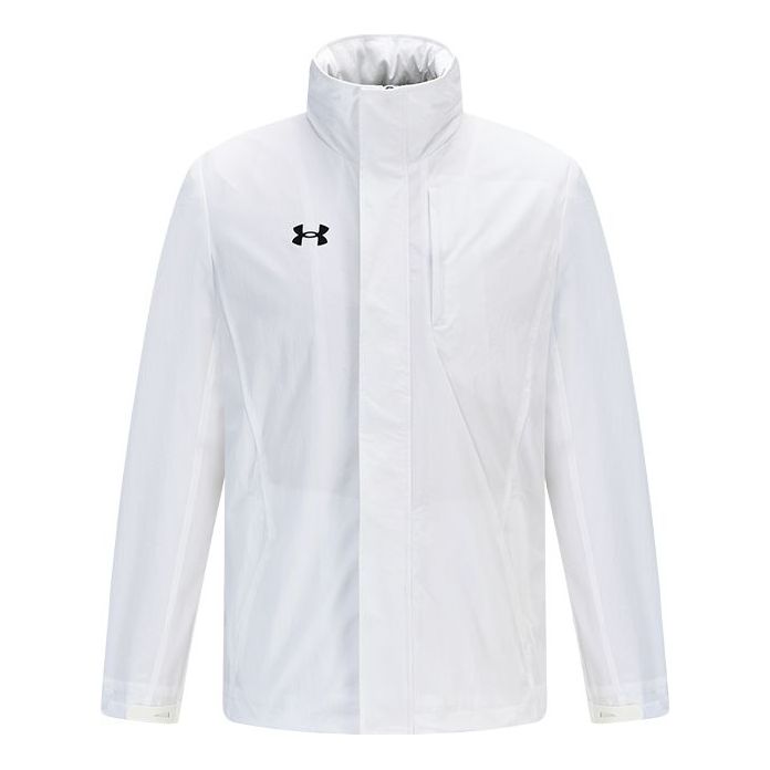 Ветровка Under Armour Training Shuttle Hooded Jacket Бяло | 21600409-100, 0