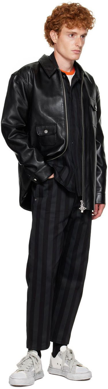 Риза Han Kjøbenhavn Zip Shirt Черно | M-131596, 3
