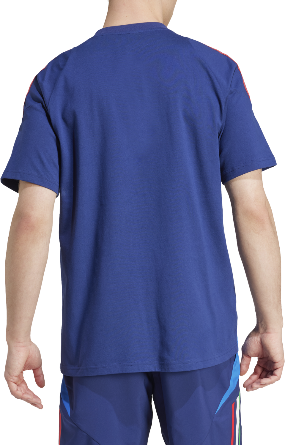 Тениска adidas Originals T-Shirt Italy Tiro 24 Competition Синьо | iq2176, 1