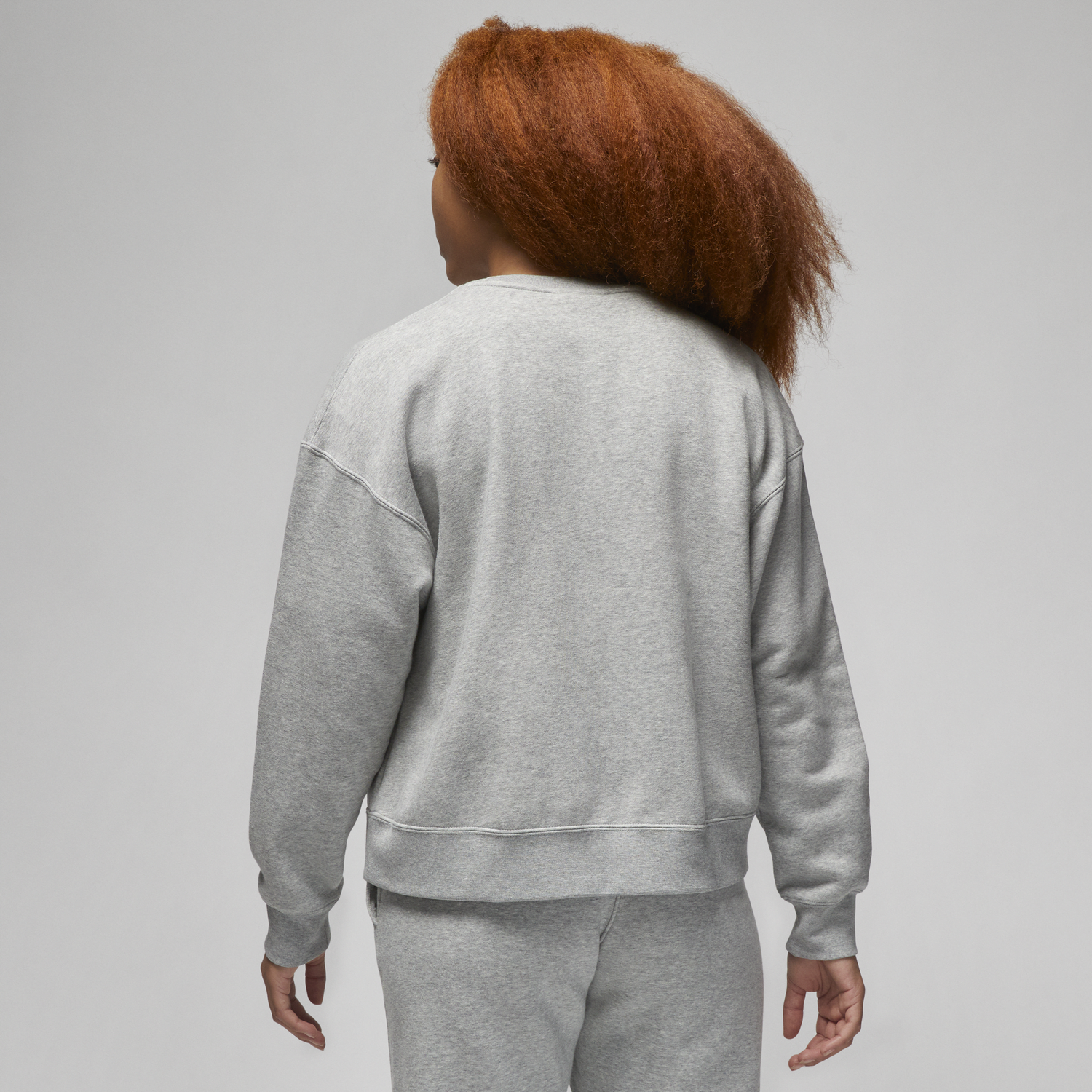Суитчър Jordan Brooklyn Fleece s kulatým Сиво | FN4491-063, 1