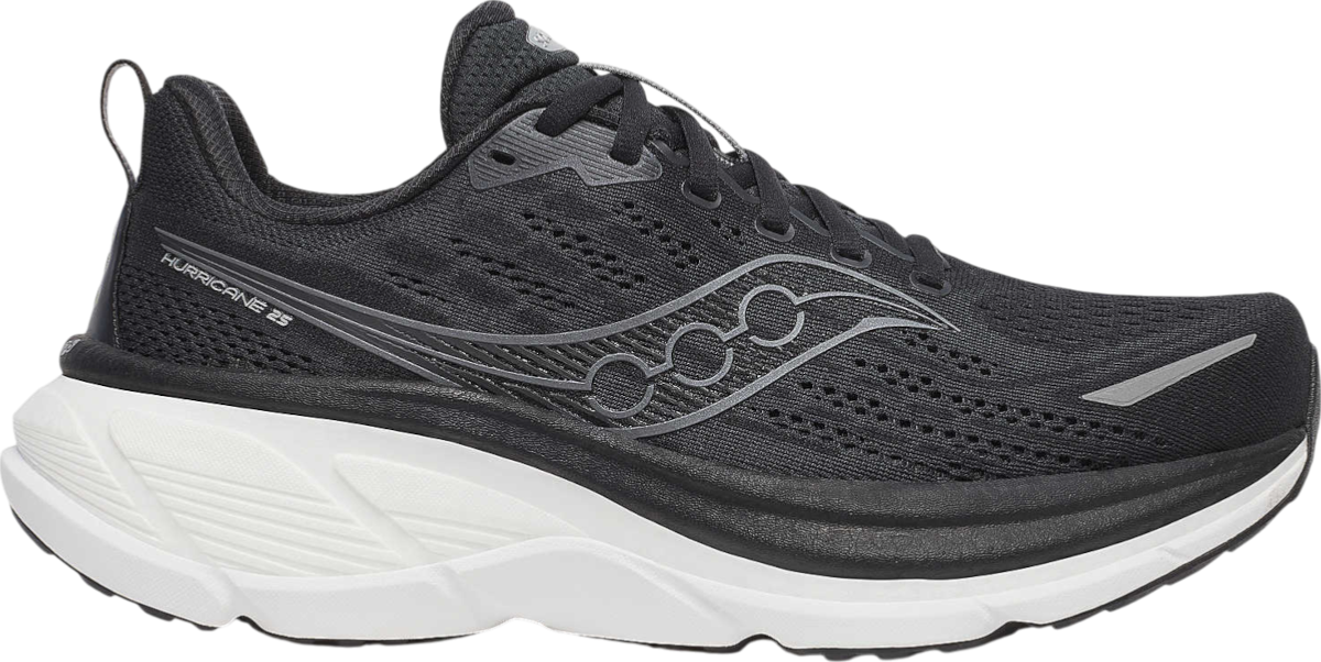 Кецове и обувки Saucony Hurricane 25 Wide Черно | s21027-200, 0