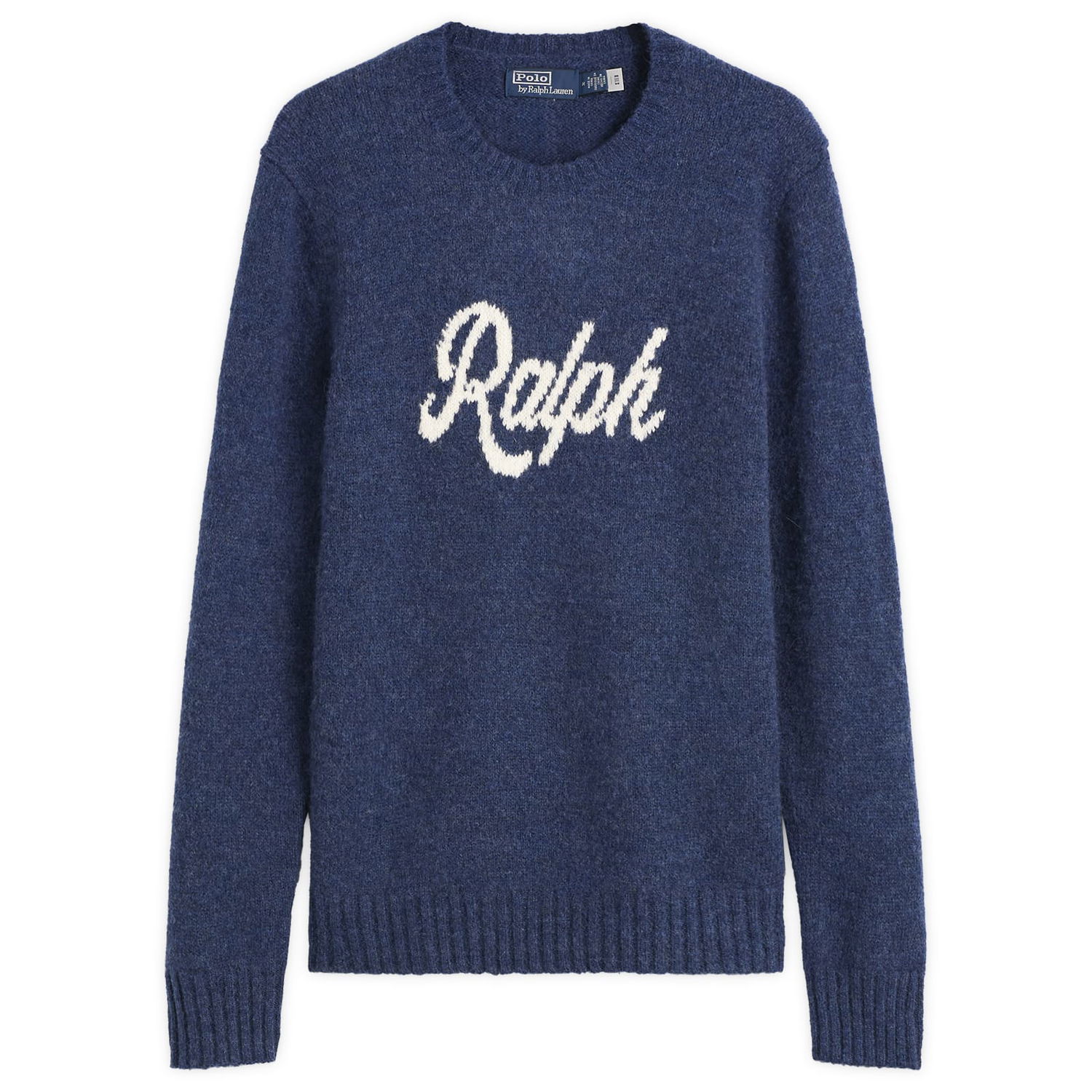 Пуловер Polo by Ralph Lauren Authentic Cursive Ralph Logo Knit Jumper Синьо | 710979098001-BLU, 1