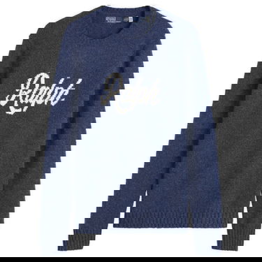 Пуловер Polo by Ralph Lauren Authentic Cursive Ralph Logo Knit Jumper Синьо | 710979098001-BLU, 1