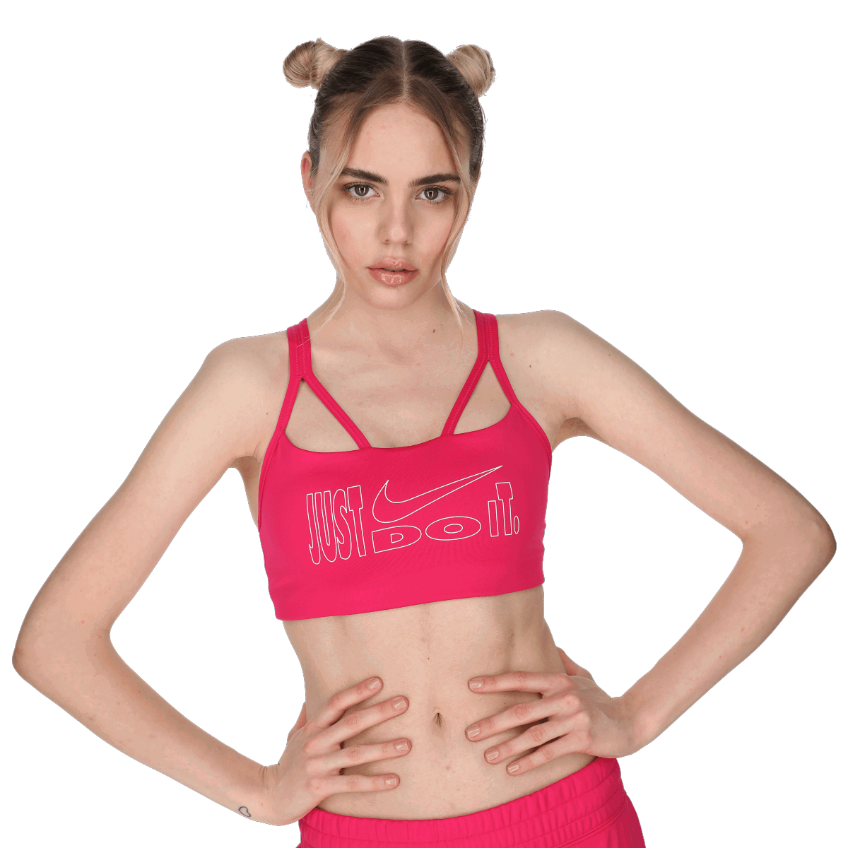 Сутиен Nike Nike Indy Iconclash Sports Bra Розово | CZ7192-615, 0