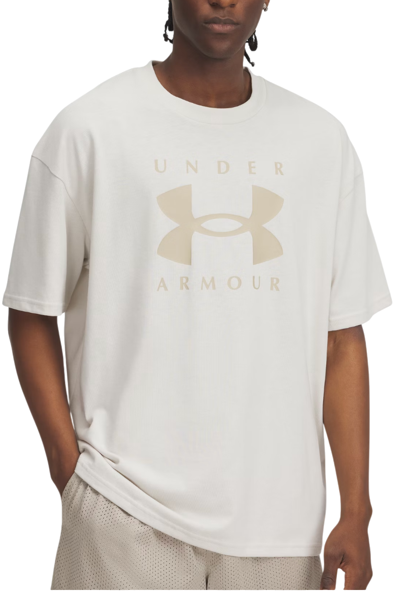 Тениска Under Armour Oversized Branded Short Sleeve T-Shirt Бежово | 1389146-403
